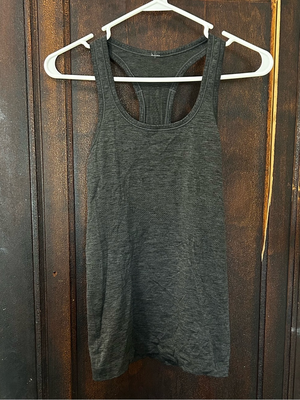 lululemon athletica Charcoal Gray Racerback Tank